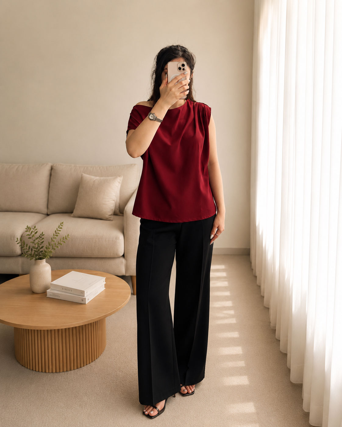 تاپ مجلسی زنانه الیزه